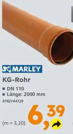 Globus Baumarkt MARLEY KG-Rohr Angebot