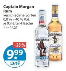 V Markt Captain Morgan Rum Angebot