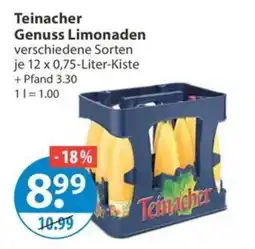 V Markt Teinacher Genuss Limonaden Angebot