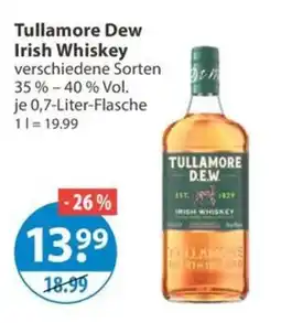 V Markt Tullamore Dew Irish Whiskey Angebot