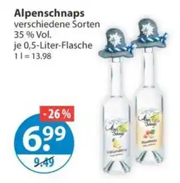V Markt Alpenschnaps Angebot