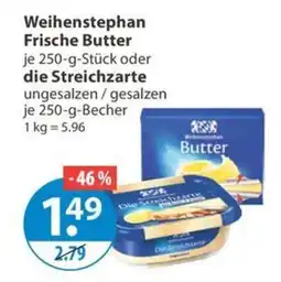 V Markt Weihenstephan Frische Butter Angebot