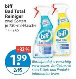 V Markt biff Bad Total Reiniger Angebot