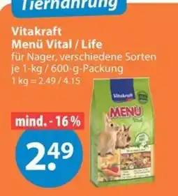 V Markt Vitakraft Menü Vital / Life Angebot