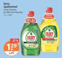 V Markt Fairy Spülmittel Angebot