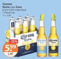 V Markt Corona Extra oder Cero Angebot