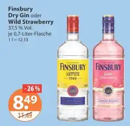 V Markt Finsbury Dry Gin oder Wild Strawberry Angebot