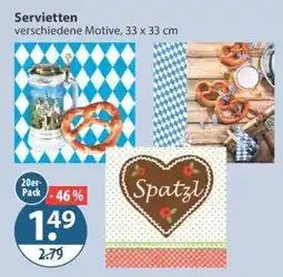 V Markt Servietten Angebot