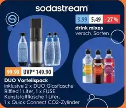 V Markt sodastream DUO Vorteilspack Angebot
