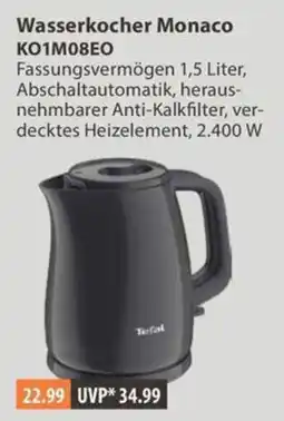 V Markt Wasserkocher Monaco Angebot