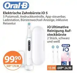 V Markt Oral-B Elektrische Zahnbürste iO 5 Angebot