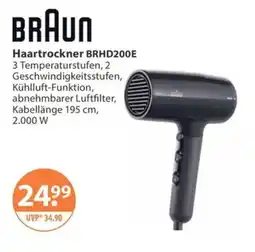 V Markt BRAUN Haartrockner BRHD200E Angebot