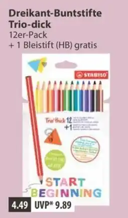 V Markt Dreikant-Buntstifte Trio-dick STABILO Angebot