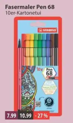 V Markt Fasermaler Pen 68 Angebot
