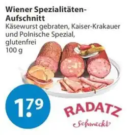 V Markt Wiener Spezialitäten-Aufschnitt RADATZ Angebot