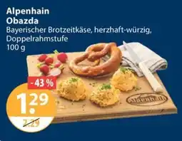 V Markt Alpenhain Obazda Angebot