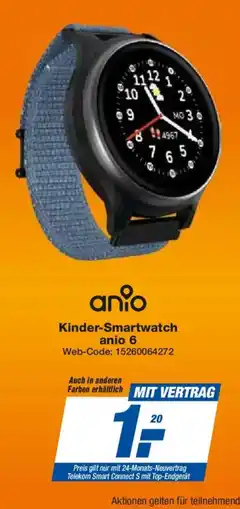 Expert anio Kinder-Smartwatch anio 6 Angebot