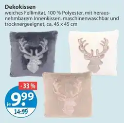 V Markt Dekokissen Angebot