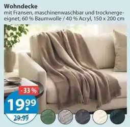 V Markt Wohndecke Angebot