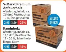 V Markt V-Markt Premium Anfeuerholz Angebot