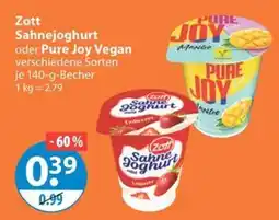 V Markt Zott Sahnejoghurt Angebot