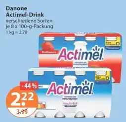 V Markt Danone Actimel-Drink Angebot