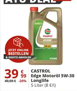 A.T.U. Castrol Edge Motoröl 5W-30 Longlife Angebot