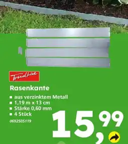 Globus Baumarkt TrendLine Rasenkante Angebot