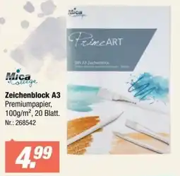 Rofu Kinderland Mica College Zeichenblock A3 Angebot