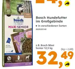 Globus Baumarkt Bosch Hundefutter Maxi Senior Angebot
