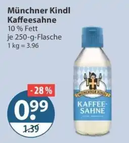V Markt Münchner Kindl Kaffeesahne Angebot