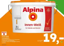 Globus Baumarkt Alpina Innen-Weiß Angebot