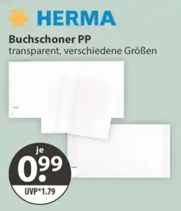 V Markt HERMA Buchschoner PP Angebot