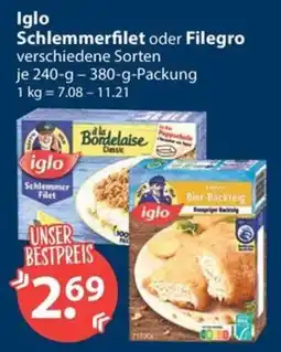 V Markt Iglo Schlemmerfilet Angebot