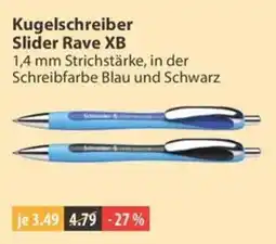 V Markt Kugelschreiber Slider Rave XB Angebot