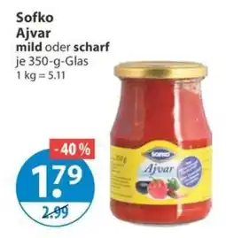 V Markt Sofko Ajvar Angebot