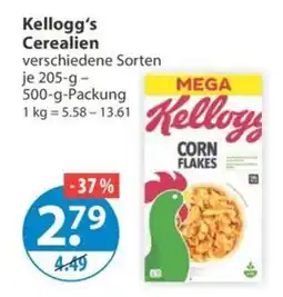 V Markt Kellogg's Cerealien Angebot