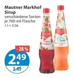 V Markt Mautner Markhof Sirup Angebot