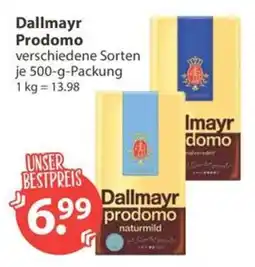 V Markt Dallmayr Prodomo Angebot