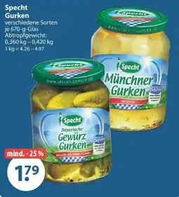 V Markt Specht Gurken Angebot