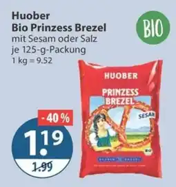 V Markt Huober Bio Prinzess Brezel Angebot