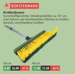 V Markt BÜRSTENMANN Krallenbesen Angebot