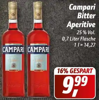 Simmel Campari Bitter Aperitive 0,7L Angebot