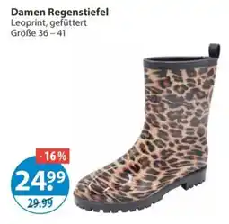 V Markt Damen Regenstiefel Angebot