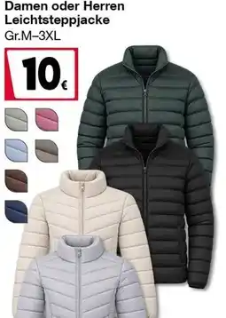 Woolworth Damen oder Herren Leichtsteppjacke Angebot