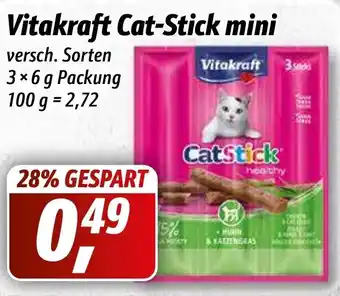 Simmel Vitakraft Cat Stick mini 3x6g Angebot