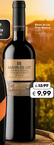Travel Free Baron de Ley Gran Reserva Angebot