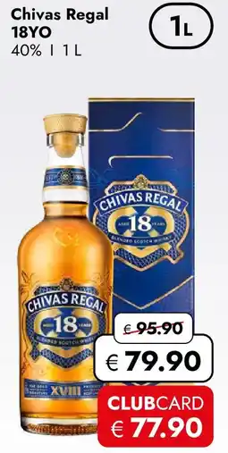 Travel Free Chivas Regal 18YO Angebot