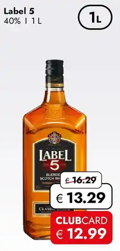 Travel Free Label 5 Angebot