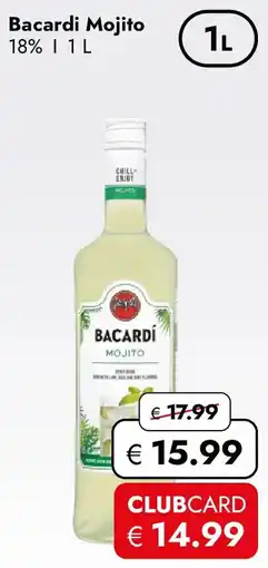 Travel Free Bacardi Mojito Angebot